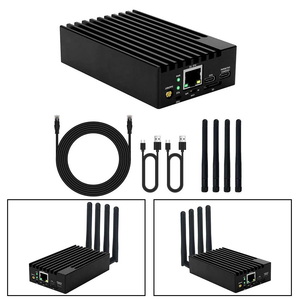 1Set E310 Software Defined AD9361 Radio ZYNQ7020 For Openwifi For DragonOS For Remote Sensing Detection Digital Broadcasting