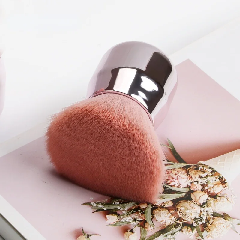 قطعة واحدة من فرش المكياج، فرشاة قوية فضفاضة، كريم ناعم لكريم الأساس، فرشاة أحمر الخدود، أدوات تجميل كبيرة احترافية