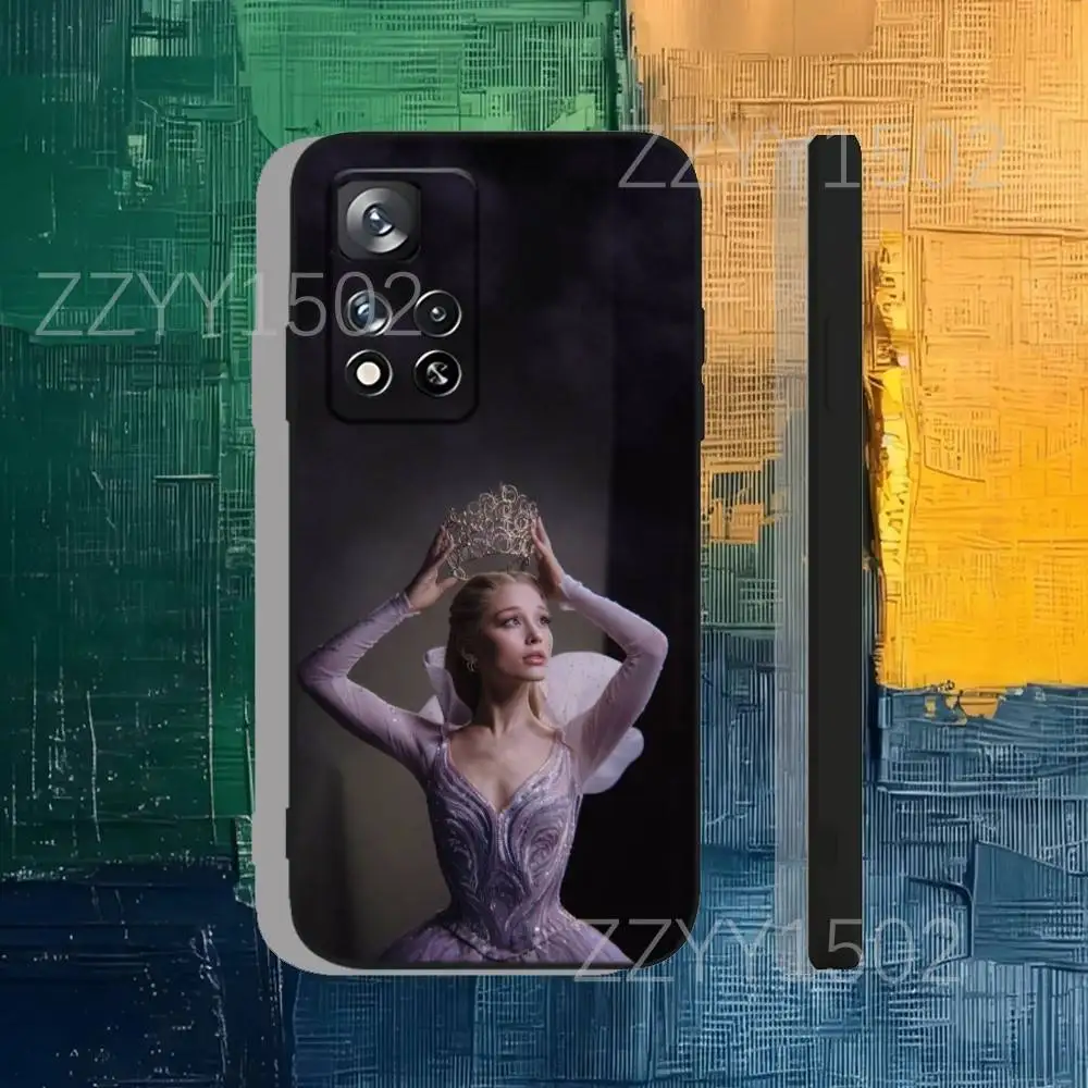 حافظة هاتف A-Ariana G-GrandeS Eternal Sunshine لهاتف سامسونج S25، S24، Ultra، S20، S30، Plus، S22، S23، Ultra، Plus، 5G سيليكون أسود ناعم