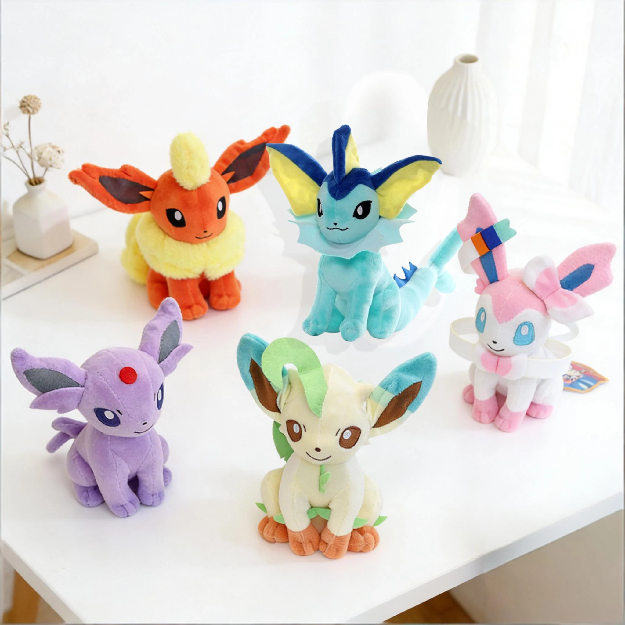 20cm Stuffed Treecko Blastoise Ivysaur Squirtle Pikachu Bulbasaur Psyduck Slowking Mewtow Ditto Charizard Plush Toy Gift Kid Boy