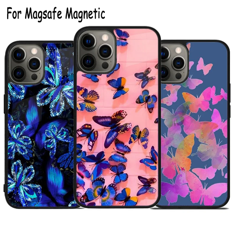 

Магнитный чехол-бампер для iPhone 15 16 14 13 11 12 Pro Max Plus