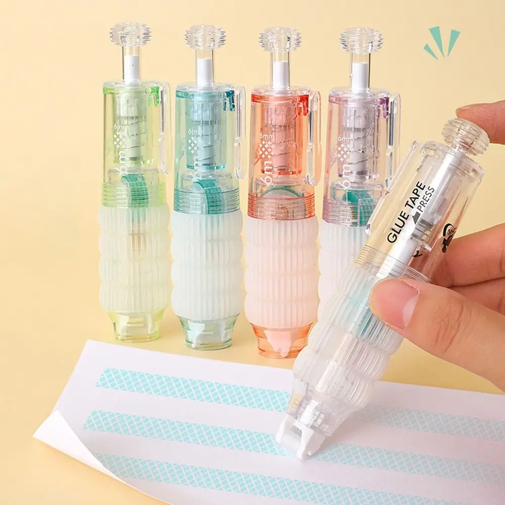 

Double Sided Adhesive Quick Dry Dot Sticker DIY Scrapbooking Replaceable Core for Student Stationery School Supplies