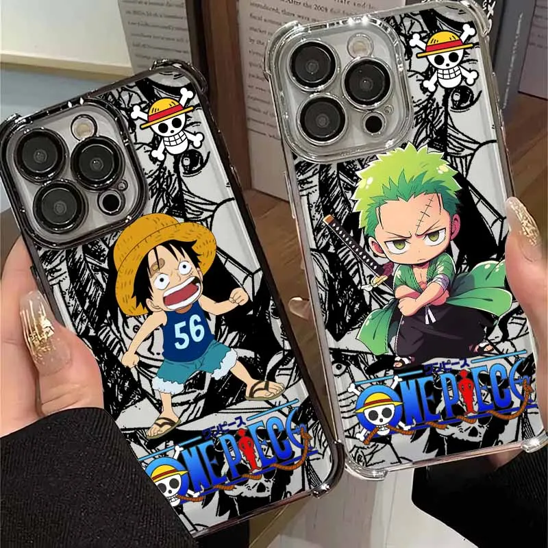 Hot Ones Pieces Luffys Zoro Plating Phone Case For Samsung A27 A37 A57 A07 A36 A16 A06 A35 A55 A25 A26 A15 A54 A34 A24 A14 4G 5G