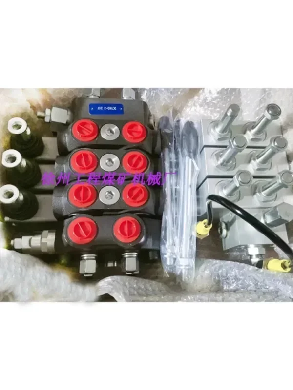 DCV60 transport vehicle converted to hydraulic remote control, electronic  segmented multi way  electro-hydraulic steering valve