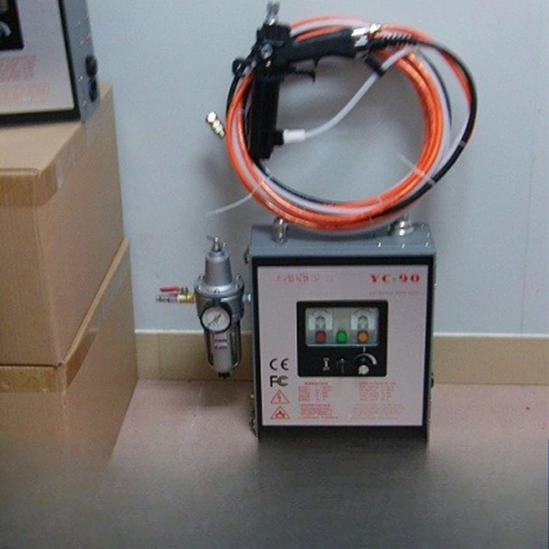 

YC-90 electrostatic spray gun, automatic spray gun for paint spraying line