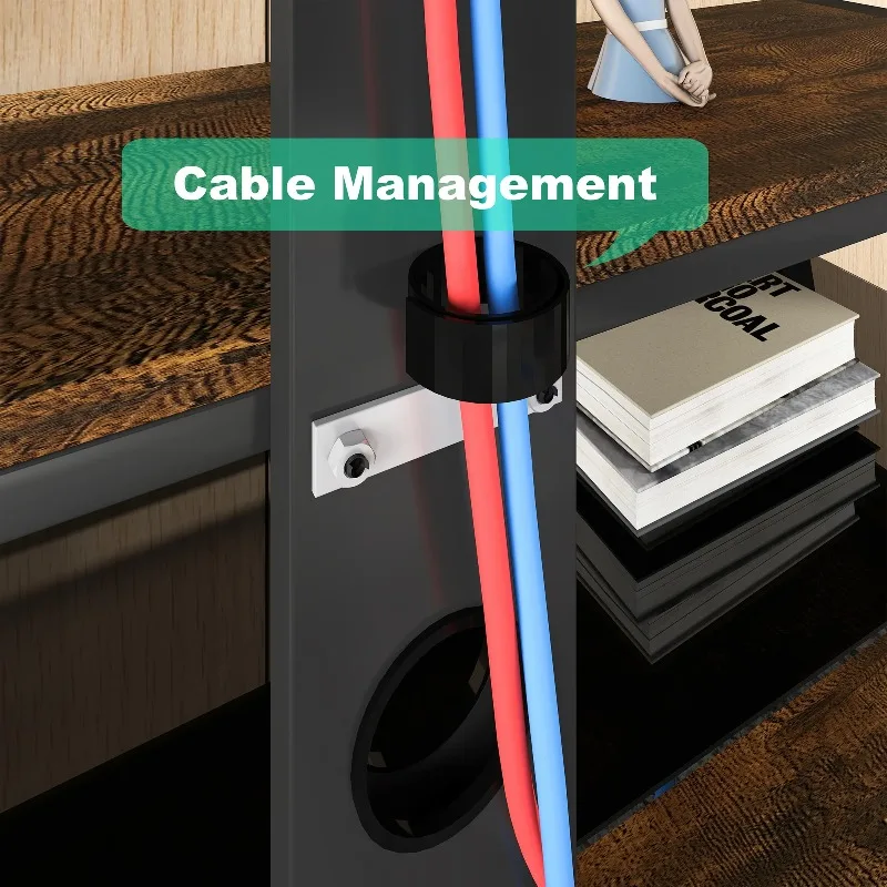 الفاخرة الحديثة تلفزيون خزانة مركز الترفيه طاولة تلفزيون حامل غرفة التلفزيون رف أثاث المنزل التسوية المعيشة المدرجات #6