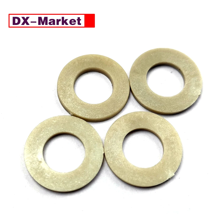 PPS Flat Washers ,M3~M16 Nylon Polyphenylene Sulfide Plastic Washer ,F018