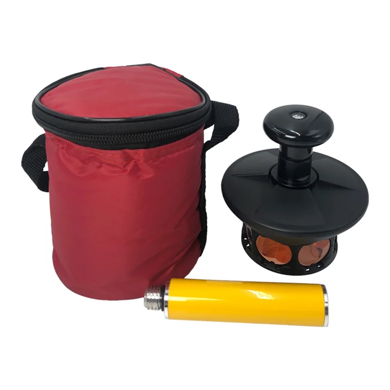 منشور 360 درجة مطلي بالنحاس لمحطة تريمبل المجموع 5/8 بوصة × 11 خيط أنثى مع عمود قسم ممتد 10 سم