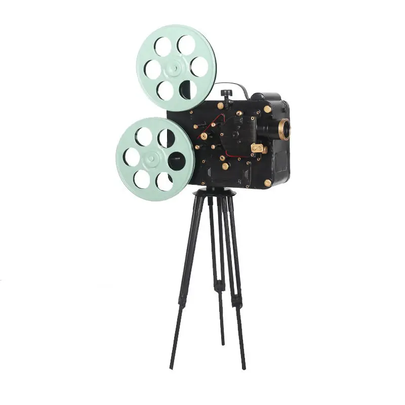 Simulation  projector model retro creative window display ornaments nostalgic photography props decoration