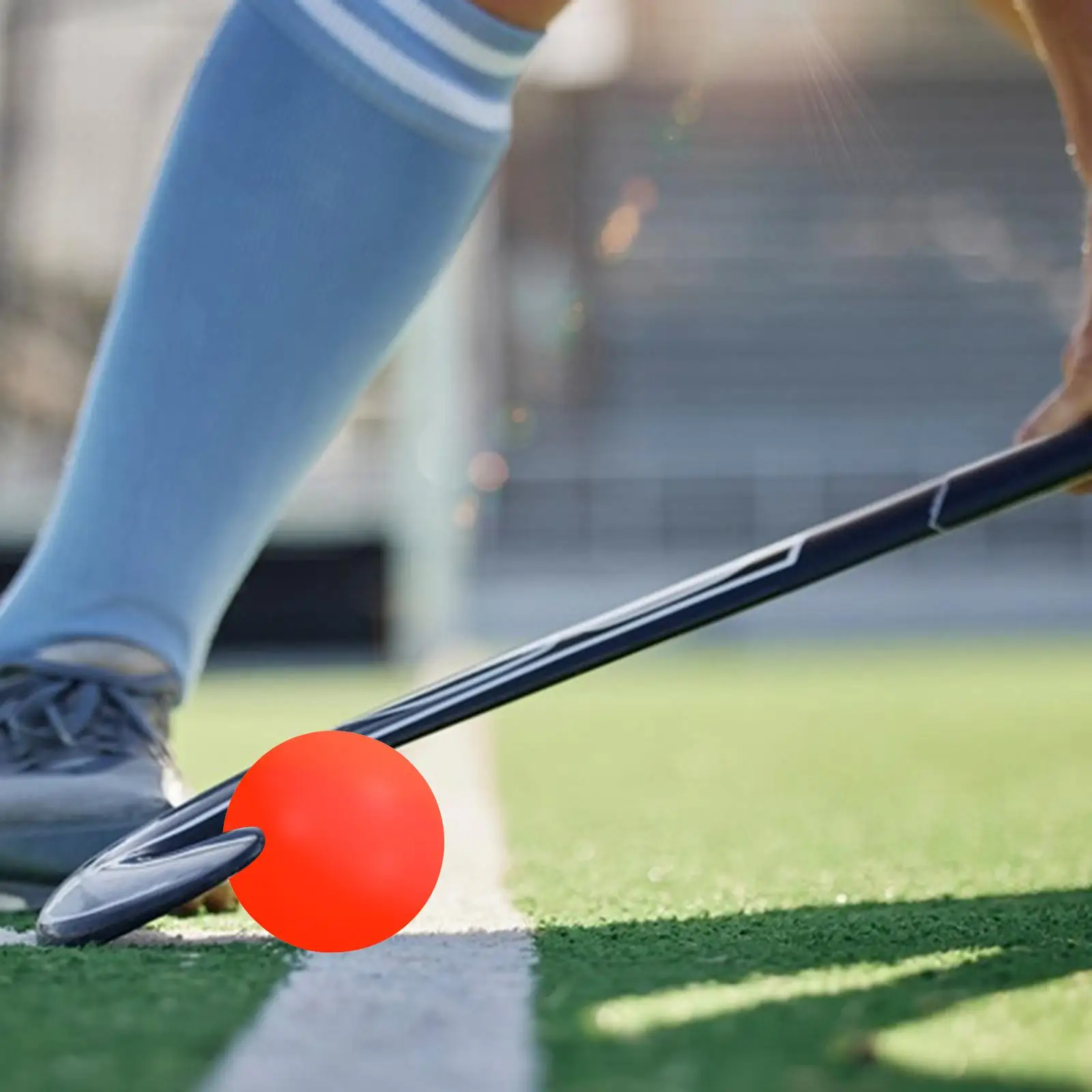 

Профессиональный спортивный мяч для уличного хоккея 2,56 дюйма для путешествий, дорожного хоккейного игры, тренировок