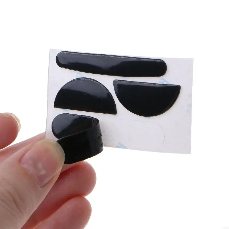Y8AD 2 Packs Mouse Skates Mouse Feet For MX Master3S Black Mouse Glides