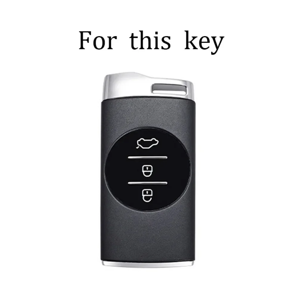 TPU Car Key Case Cover for Chery Tiggo 7 Pro 8 Pro Exeed Tiggo 2 3x Arrizo 5Pro Gx 5x EQ7 Tiggo Keychain Key Ring Auto Holder