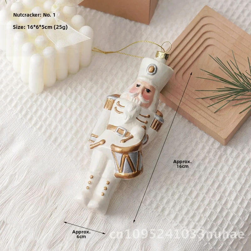 

Creative Snowflake Christmas Tree Hanging Ornament PVC Material Modern Minimalist Light Luxury Style Cross-border New Christmas