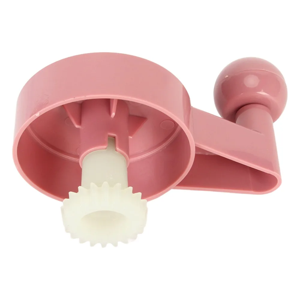 Plastic Knitting Replacement Handle Light Weight Easy Installation Rotating Loom Handle Knitting Crank Adapter