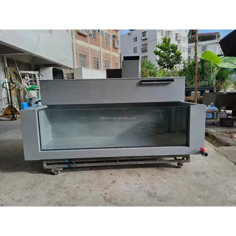 Luxury Eco-Friendly Stainless Steel Koi Pond with Filtration System for Outdoor and Living Room Use, 6000L Capacity