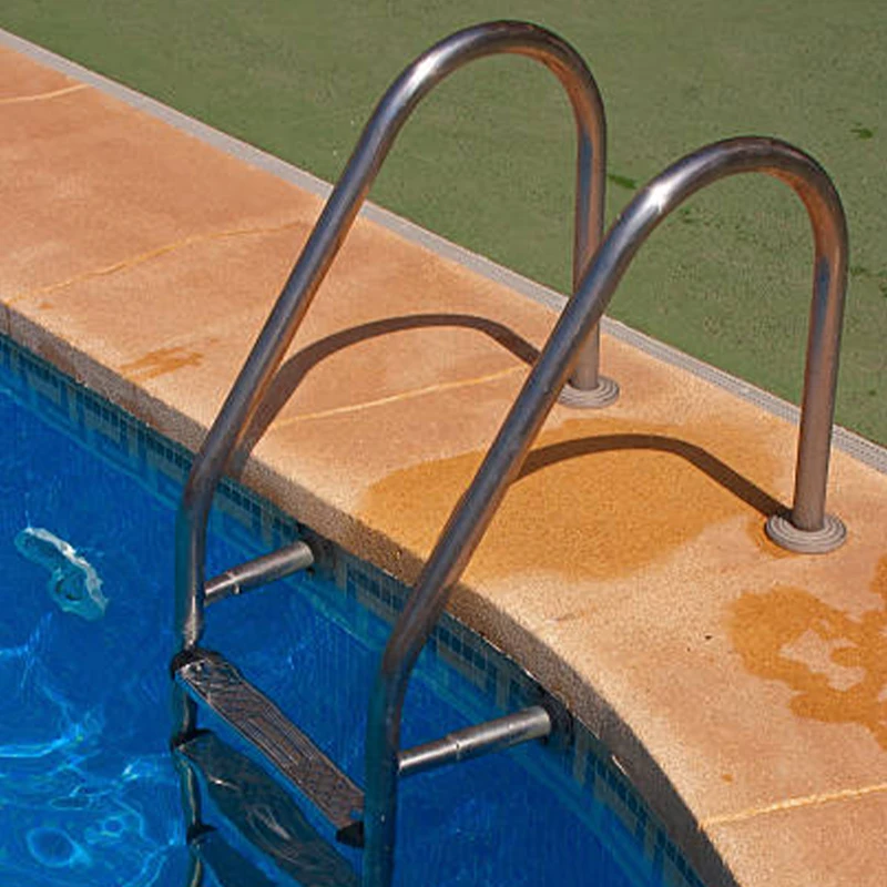 Wholesale Customizable Heavy Duty Anti-Slip above Ground Pool Ladder Outdoor Application Pool Steps