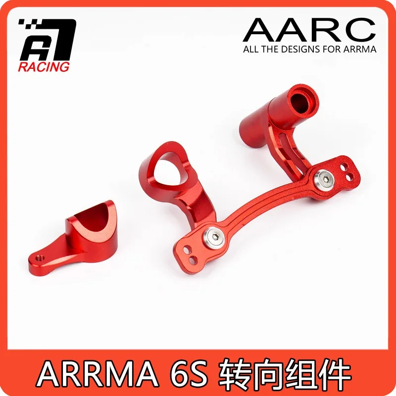 

AR340073 ARRMA 6S Steering Assembly Servo Saver RC Car Upgrade Parts for Mojave, Kraton, Typhon, Outcast, Infraction Felony