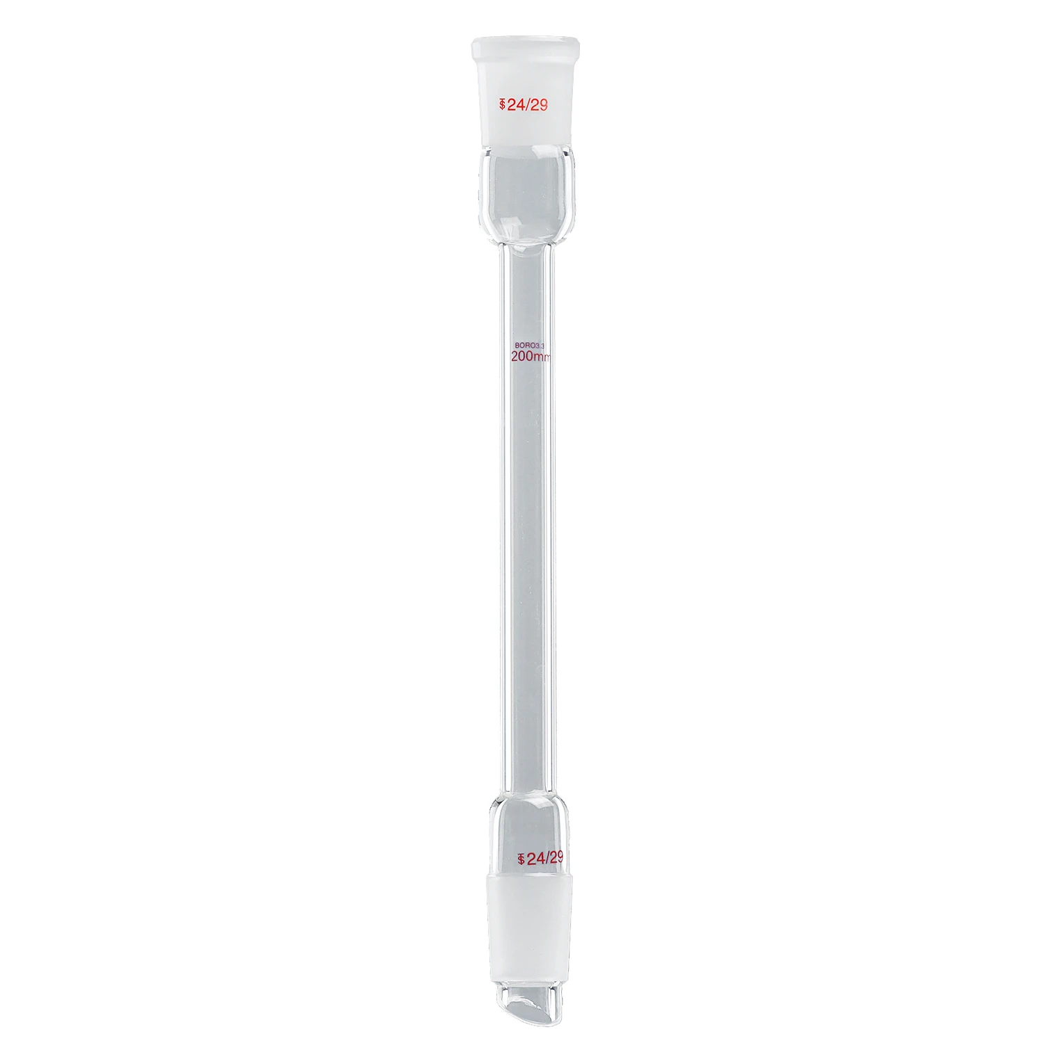 Air condensation tube, length 200mm 300mm 400mm High borosilicate thickened glass, chemical experimental instrument view 3