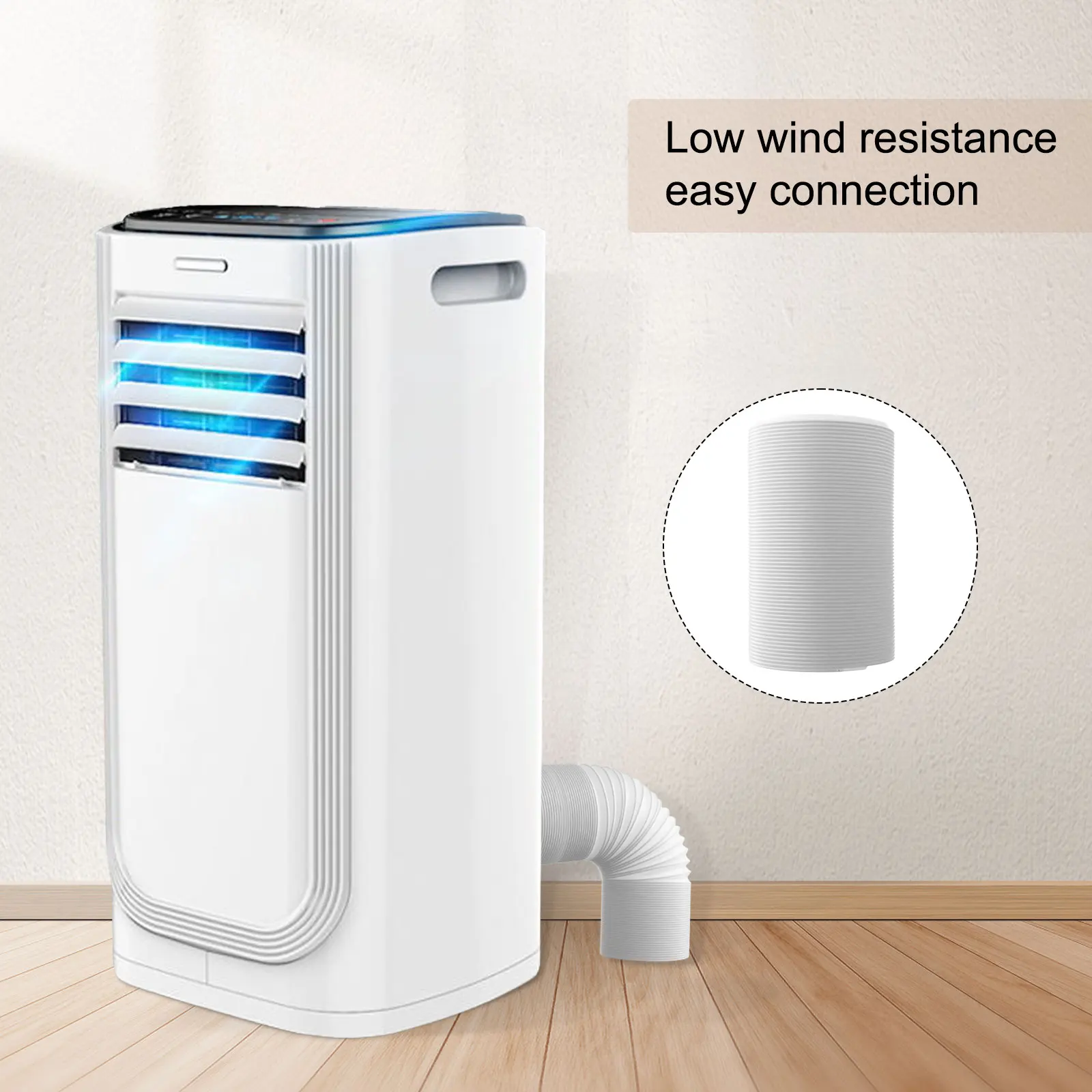 1PCS Air Conditioner Exhaust Pipe Household Replacement Supplies Suitable For Air Conditioner, Workshop, Car Exhaust, Sewer
