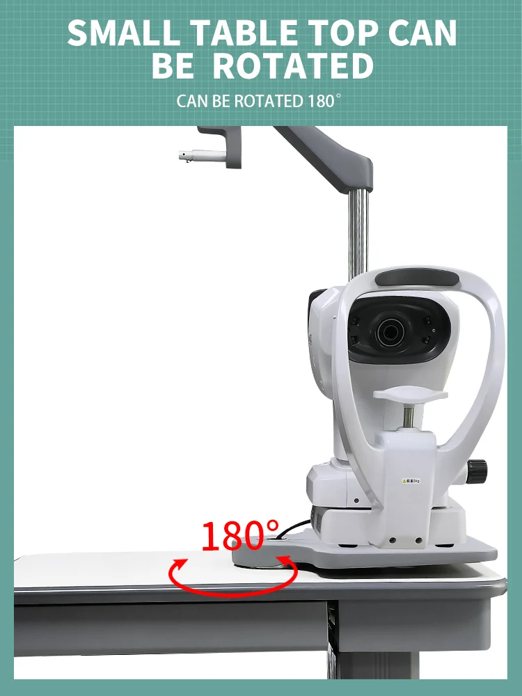 PK-80 Optometry Unit: Comprehensive Optometry Station with Electric Lift Table, Ideal for Vision Exams and Testing