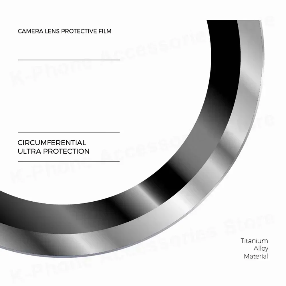 ฟิล์มกระจกกันรอยเลนส์กล้องโลหะสำหรับ Redmi Note 15 Pro  ฝาครอบเลนส์อะลูมิเนียมอัลลอยด์ด้านหลังสำหรับ Redmi Note 14 Pro และ Redmi 15C