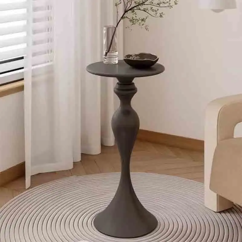 

Metal Round Side Table Nordic Coffee Table End Tables Pedestal Table Couch End Tables Night Stands For Home Bedrooms Living Room