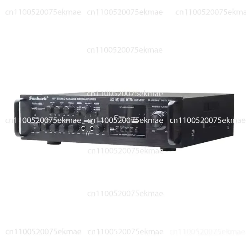 110V 220V Bluetooth Amplifier Theatre Audio Speaker Amplifier Karaoke OK Car Home High Power 500W * 2 2.0 1000W Amplifier