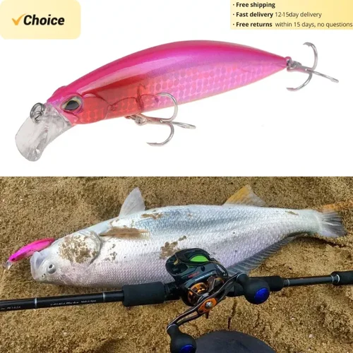Señuelo de pesca Minnow, 95mm/30g, jerkbait artificial para trucha, wobbler hundido para lubina,Duo Beach Walker Fulcrum 95 Axcion 95