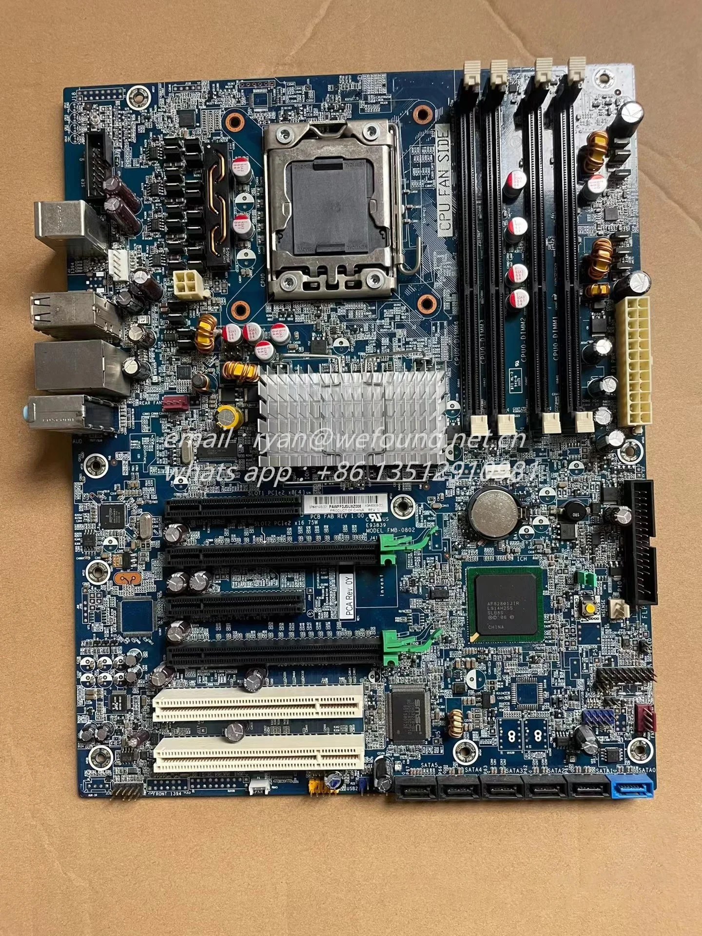 

461438-001 460839-002 FOR HP Z400 WORKSTATION MOTHERBOARD
