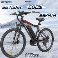 SAMEBIKE SY26-II Electric Bicycle 500WMotor 36V13A Lithium Battery 26\