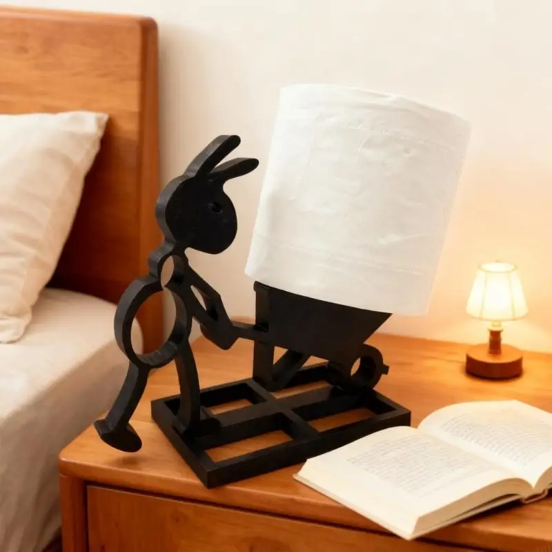 

Держатель для туалетной бумаги, черный formicidae. Держатель для бумажных полотенец формы, расширенное основание, конструкция с