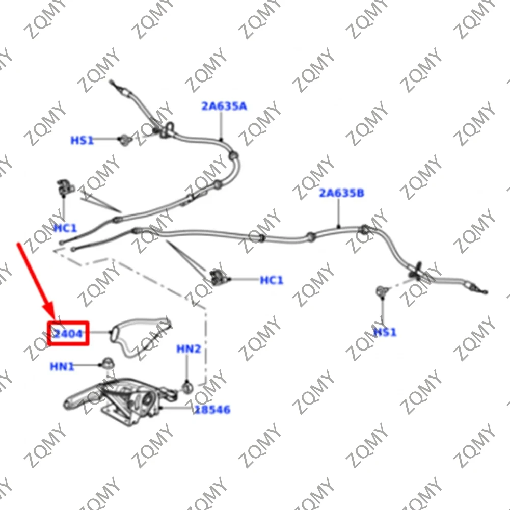 1 шт., кожаный чехол для Land Rover Freelander 2 2008 2009 2010 2011 2012 2013 LR006172