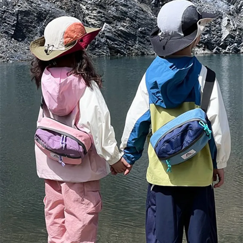 

Outdoor Travel Leisure Crossbody Backpack for Boys and Girls, Trendy and Fashionable Storage Bag, Chest Bag