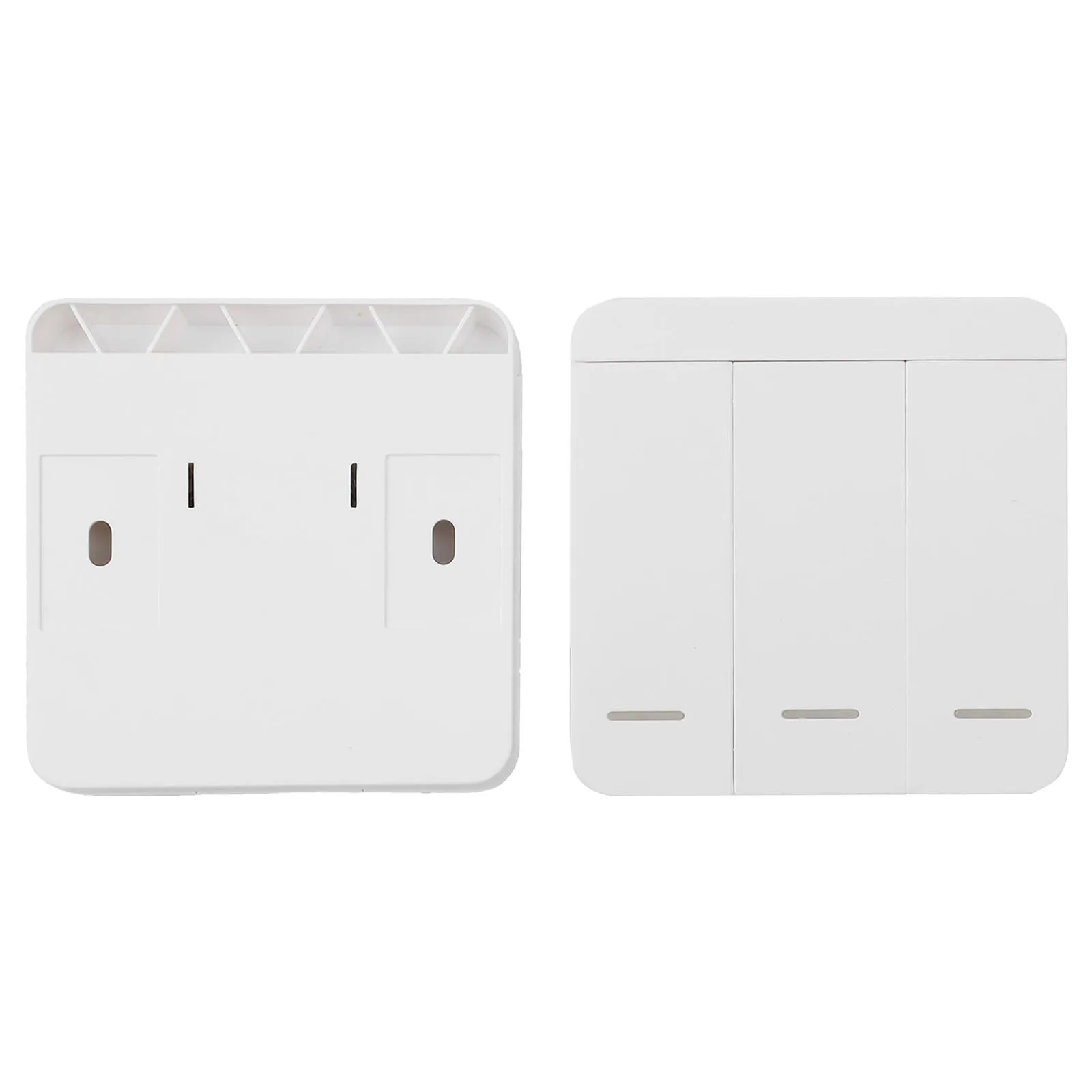 

For Fluorescent Lights Light Switch Kit 3-Gang Switch Kit 72*38*21mm Multiple Device Control Versatile Applications