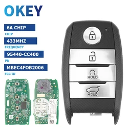 Okey Remote Car Key Original Proximity Card For KIA Carens Seltos Sonet 6A Chip 433MHz 95440-DY100/CC400/Q6400