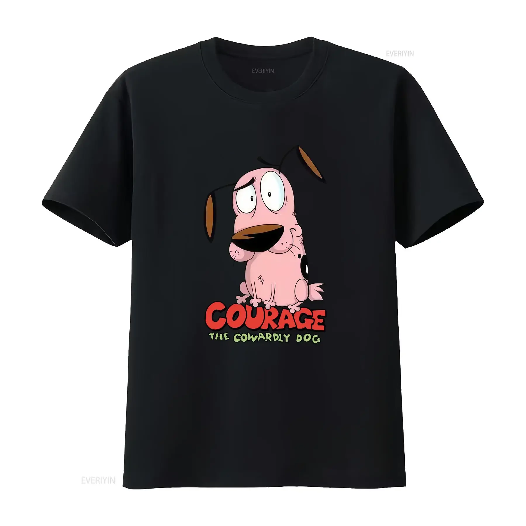 T-shirt en solde couleur Courage Beige Naturel taille M id 18 vintage Lavé Doux Respirant streetwear homme Confortable Légèrement