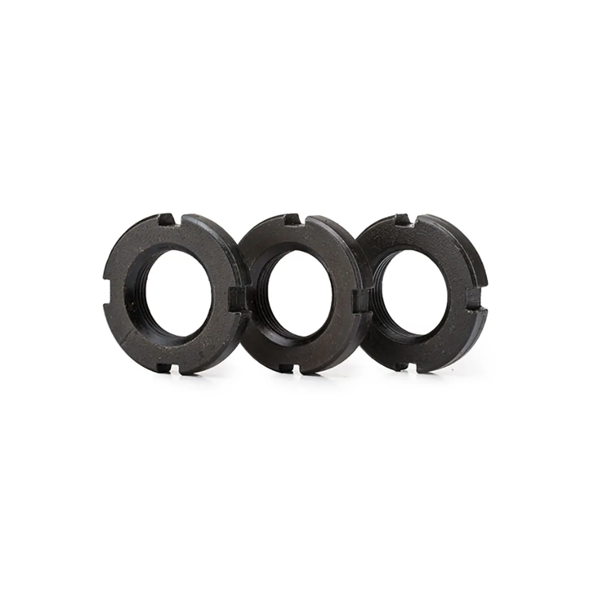 Koolstofstaal Sleuf Ronde Moer M10-M85