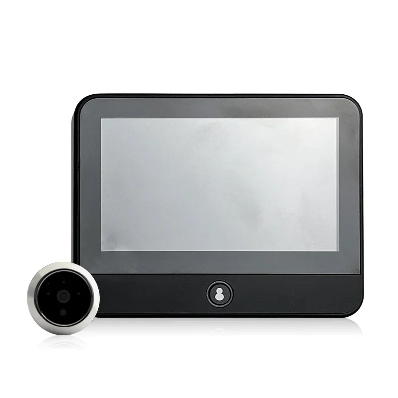 

Low price 4.3 Inch WIFI Smart Hidden Door Peephole with Microwave radar IOT door viewer Night Vision