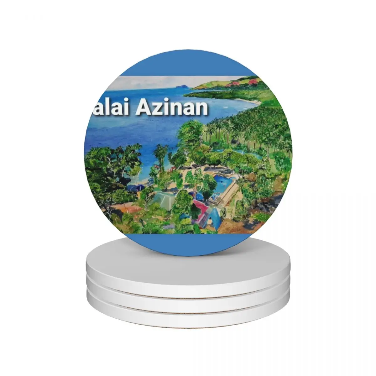 

Balai Azinan 2 Ceramic Coasters (Set of 4) ceramic set set for drinks Coasters