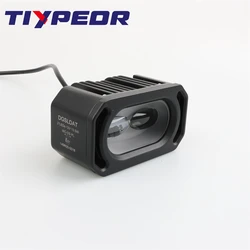 TIYPEOR E-MARK Motorcycle Super Bright High Power Headlamp Auxiliary Headlight Driving Spotlight Fog Lights for Motorcycle