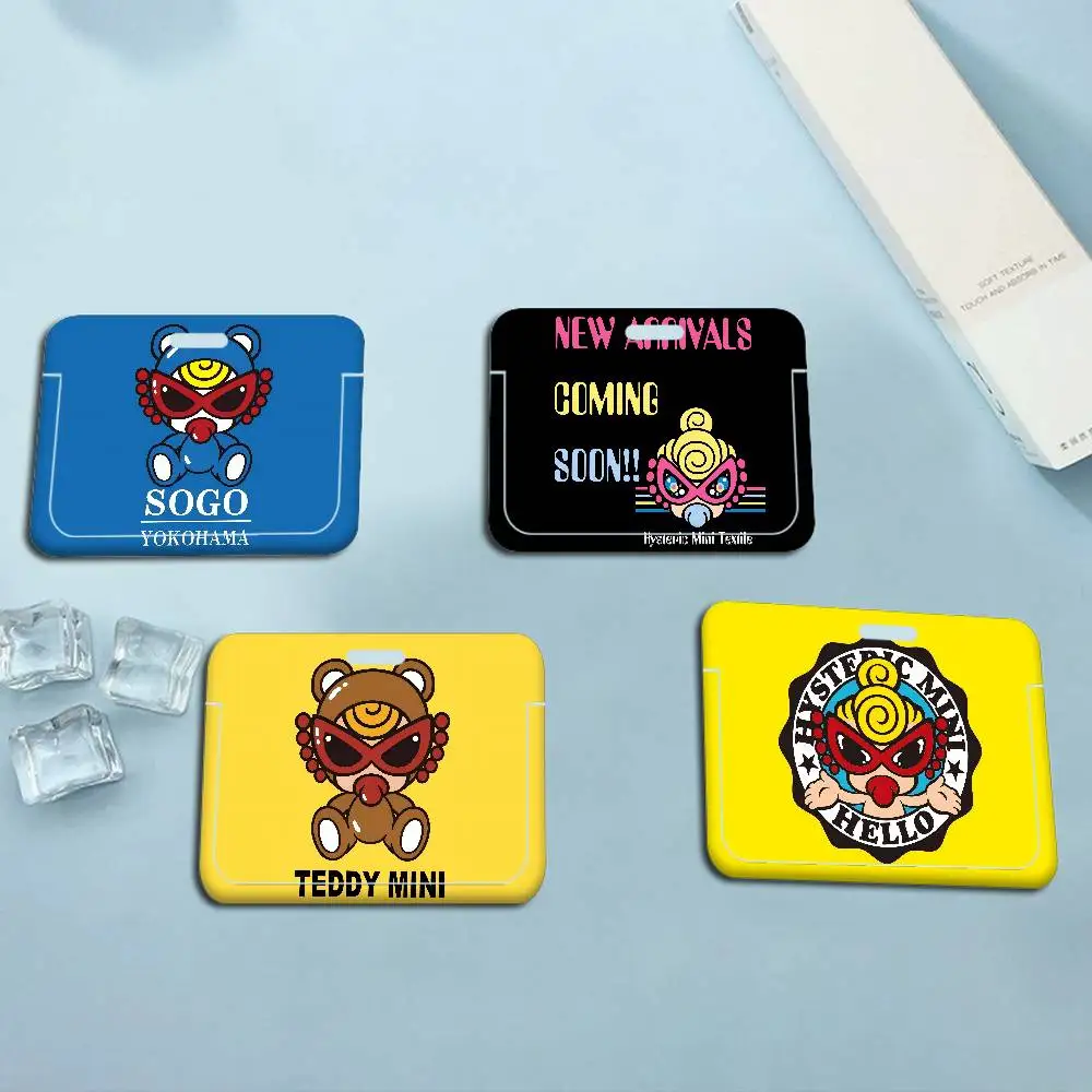 

H-Hysteric M-Mini Милый детский держатель для ID-карт и пропусков на шею, чехол для кредитных карт, подарок