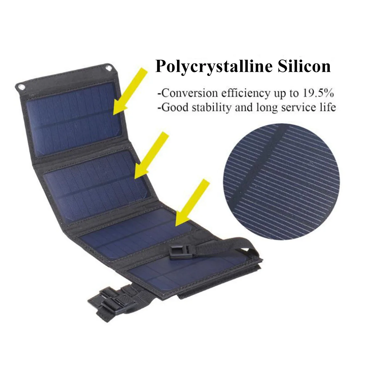 120W Foldable Solar Panel Sun Power Solar Cells Charger Battery 5V USB Protable Solar Panels for Smartphone Camping Outdoor