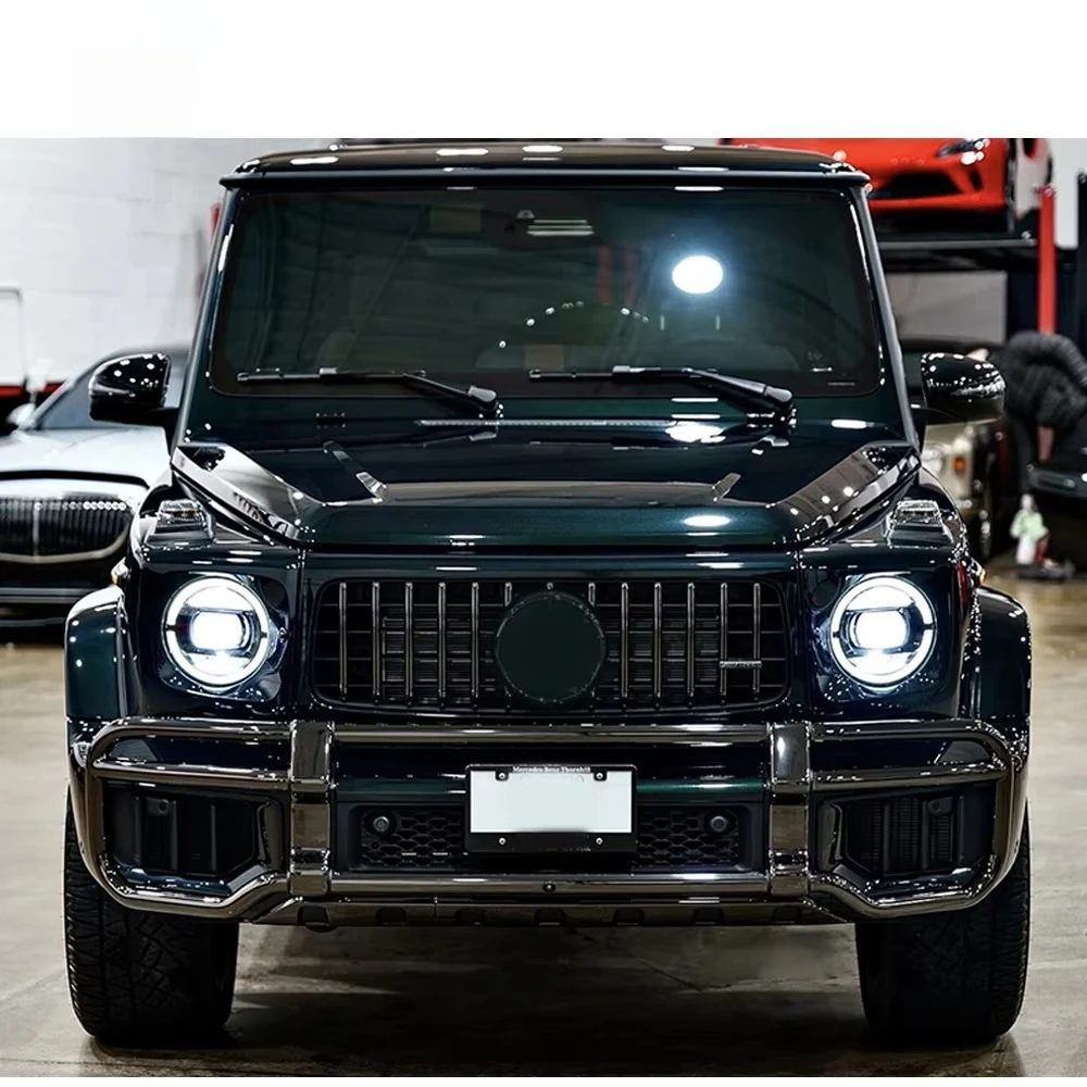 2025y G Class W465 G63 Front Guard Front Bumper Guard G63 Bull Bar Exterior Head Protector Bar Auto Upgrade Replace Accessory