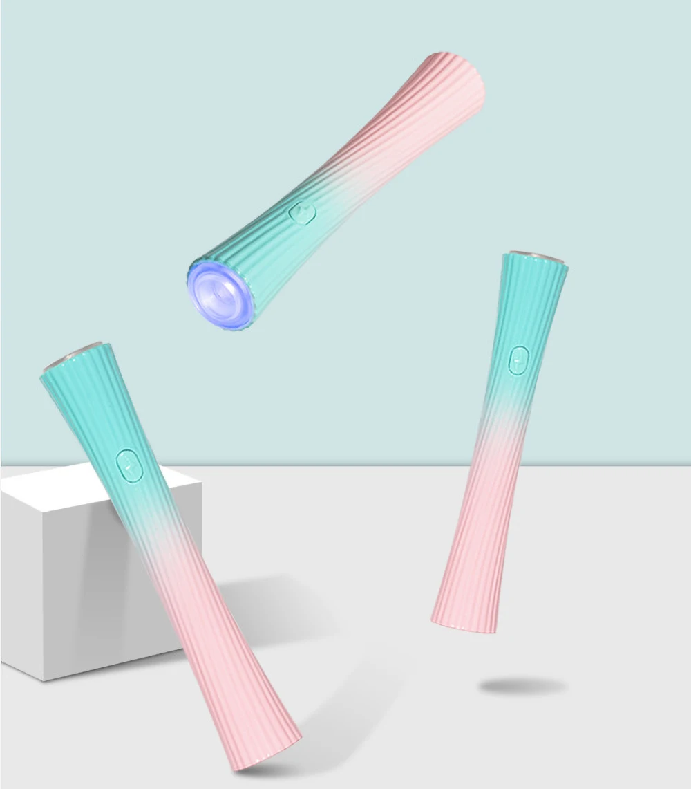 USB Nail Dryer Machine Home Phototherapy Tools Portable Mini Nail Lamp For Curing All Gels Nail Dryer Mini Flashlight Pen