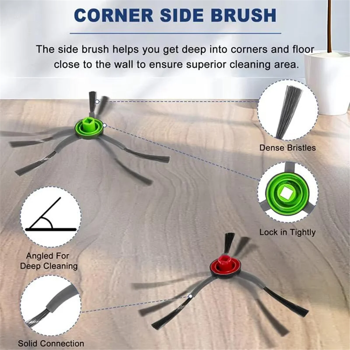 FZFZ Zijborstel voor X1 Omni/ T10/ T10 Plus/ T10 Turbo/ T20 Omni/ T8 / T9+/ N8 / N10 Plus Onderdelen