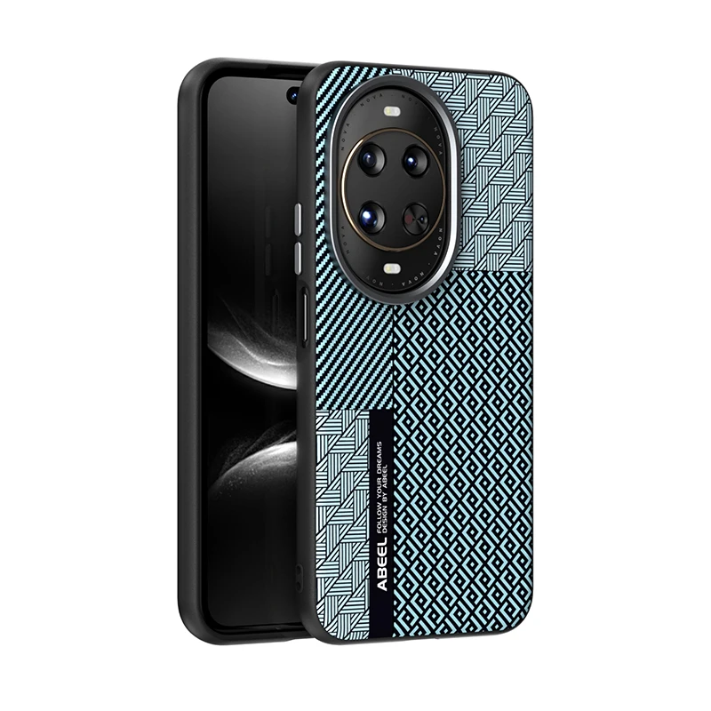 

For Huawei Nova 14 Ultra Case Magsafe Magnetic Airbag Corner Shockproof Leather Grip Bumper Case Cover Metal Lens Protection