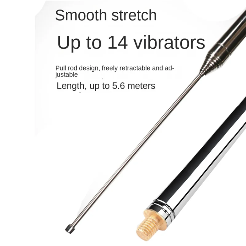 A26P BD7IBI 5,2 м из нержавеющей стали, тяга антенны для HF радио, положительная V-антенна, антенна GP, DIY интерфейсная антенна M10