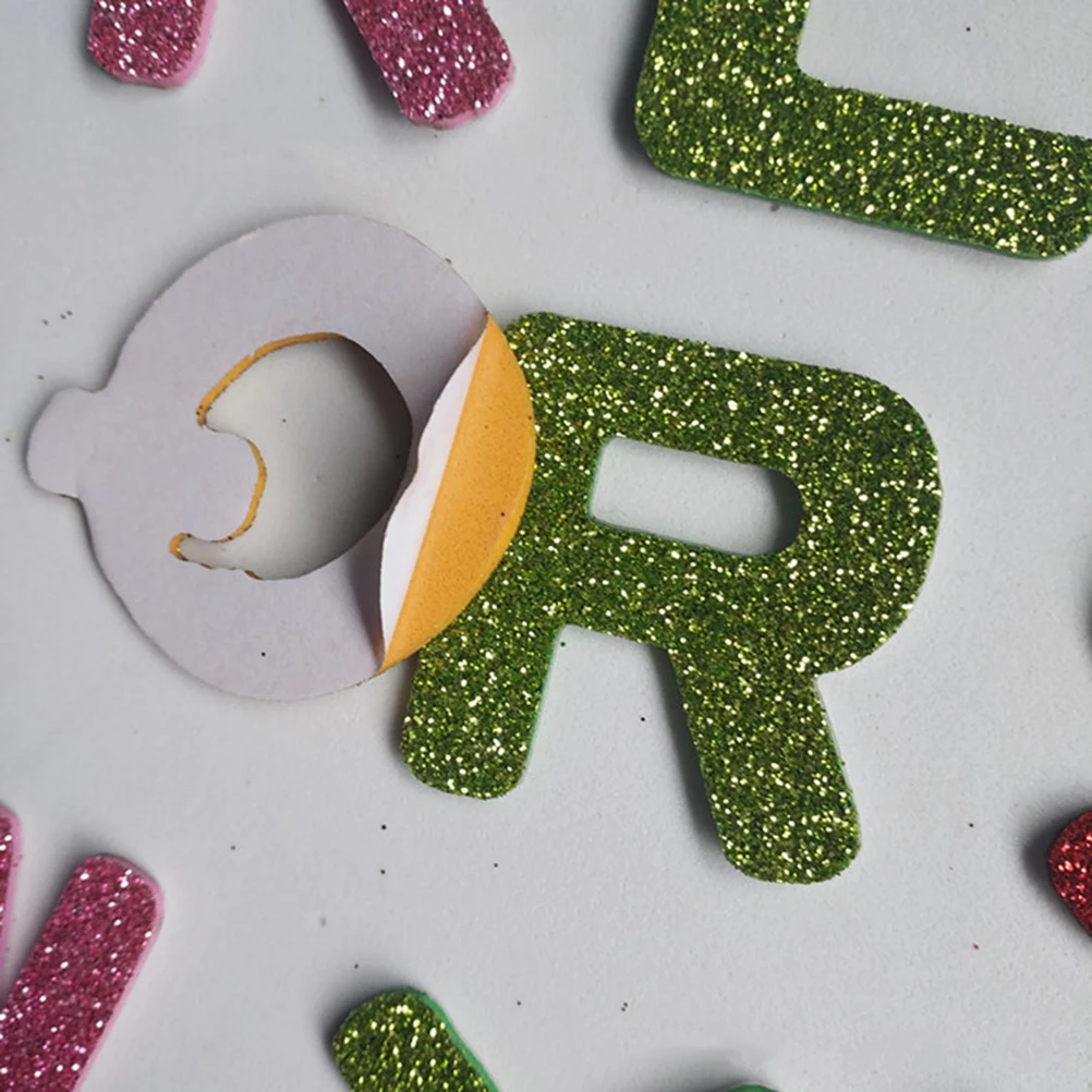 

52 Pcs Alphabet Wall Stickers English Decal Decoration Letters Home Art Cartoon