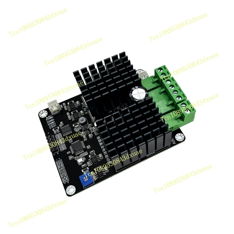 12V/24V 20A/30A High-power DC Brushed Motor Drive Board, Differential/Ackermann Unmanned Vehicle Motor Drive