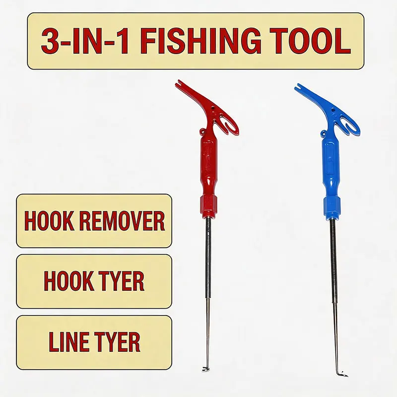 automatic fishing hook line tier machine AKT Hooks Tool Stainless Steel Fish Knotter Tying Fishing Binding Device : Sports & Outdoors Its made from durable PC/ABS material and has an ergonomic design for comfortable handling How To Properly Use -